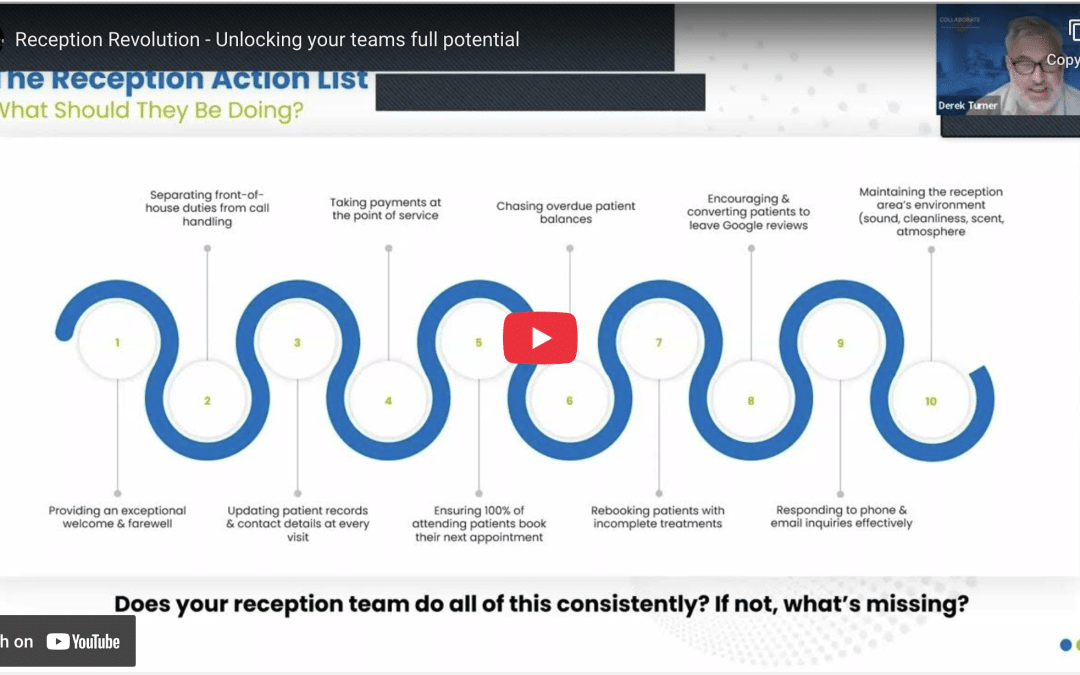 Reception Revolution – Unlocking your teams full potential